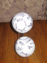 Autographed 2007 Lacrosse Ball